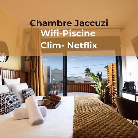 Maison Le Patio Jacuzzi Saint-Denis Extérieur photo